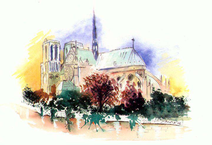 Notre Dame de París.